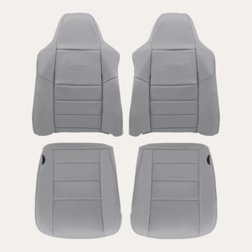 Ford F250 F350 2002-2007 Lariat Crew Cab – Exact Match Replacement Seat Cover (Leather Perforated)