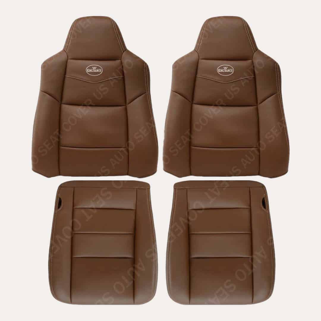 Ford F250 F350 2002-2007 (Crew Cab) King Ranch - Exakt passender Ersatzsitzbezug (Kunstleder)
