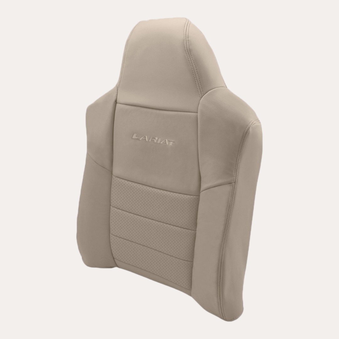 Ford F250 F350 2002-2007 Lariat Crew Cab – Exact Match Replacement Seat Cover (Leather Perforated)