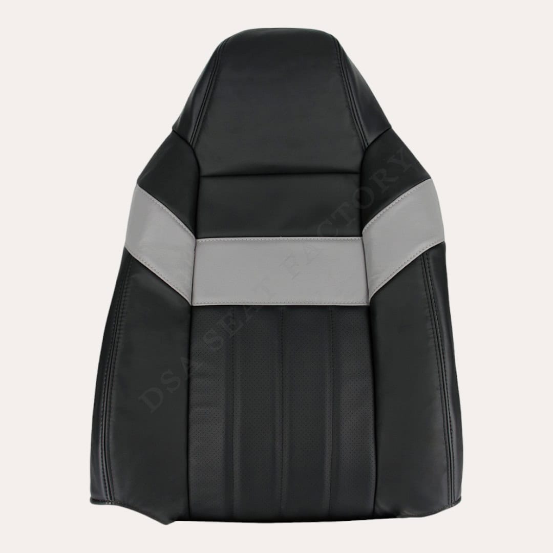Ford F250 F350 2004-2007 (Harley-Davidson) - Exakt matchande ersättningsöverdrag för säte (perforerat läder)