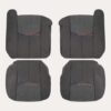 Chevrolet Avalanche 2002-2006 (1500 2500) – Exact Match Replacement Seat Cover (Leather and Cloth)