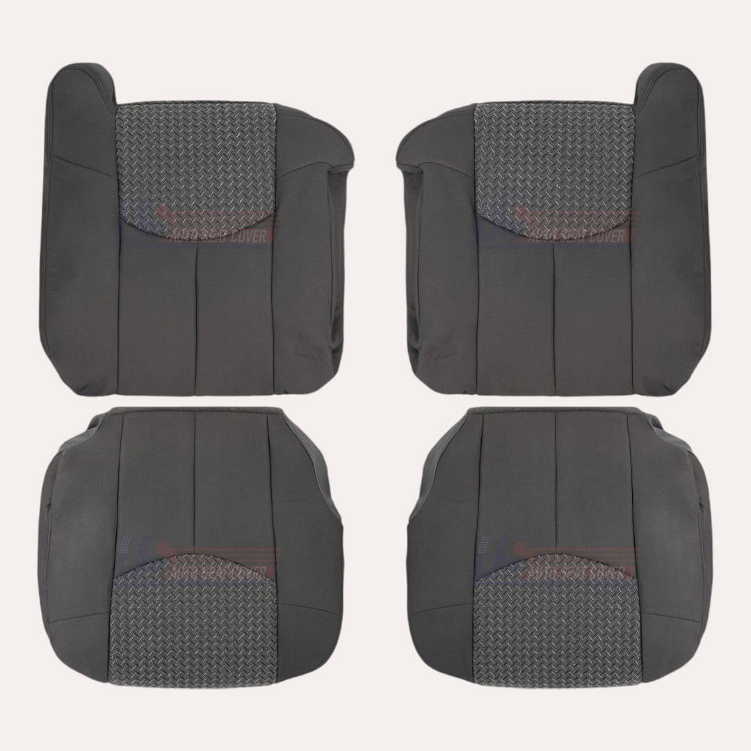 Chevrolet Avalanche 2002-2006 (1500 2500) – Exact Match Replacement Seat Cover (Leather and Cloth)