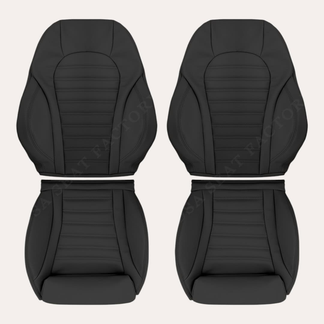 Mercedes Benz Clase C AMG (W205) 2015-2021 - Funda de asiento de recambio Exact Match