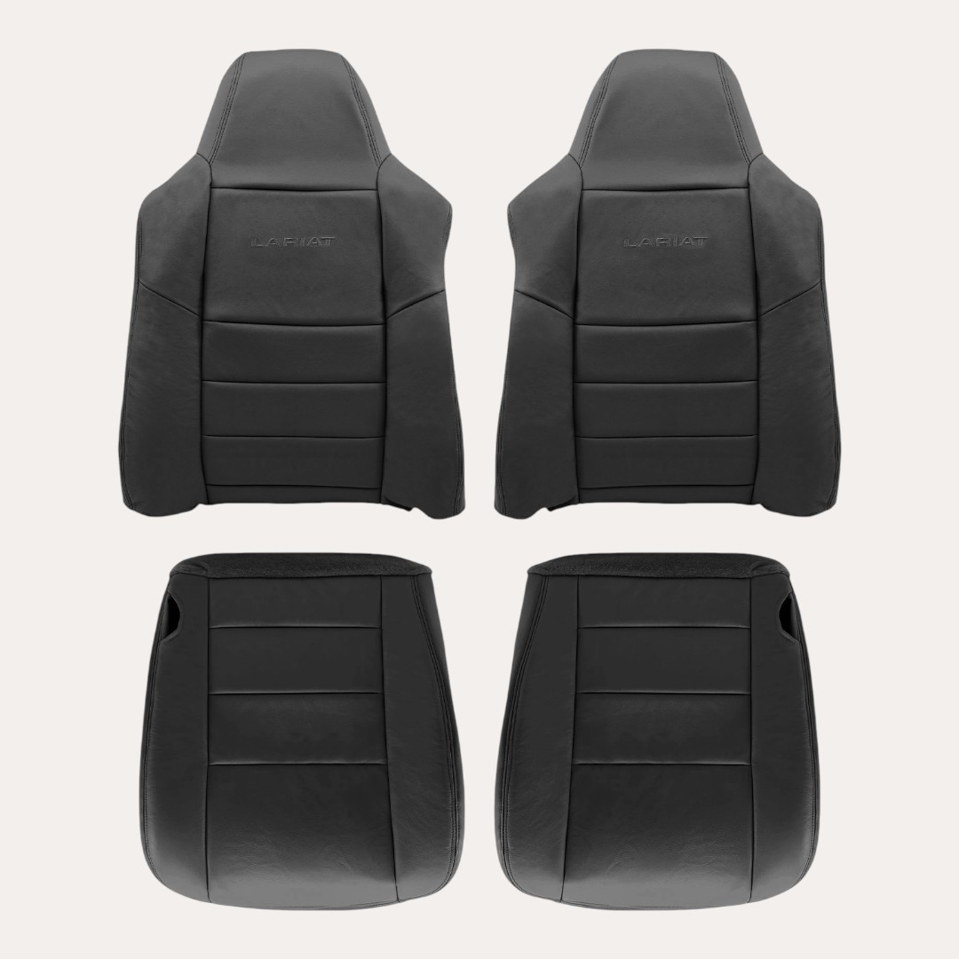 Ford F250 F350 2002-2007 Lariat Crew Cab – Exact Match Replacement Seat Cover (Leather)