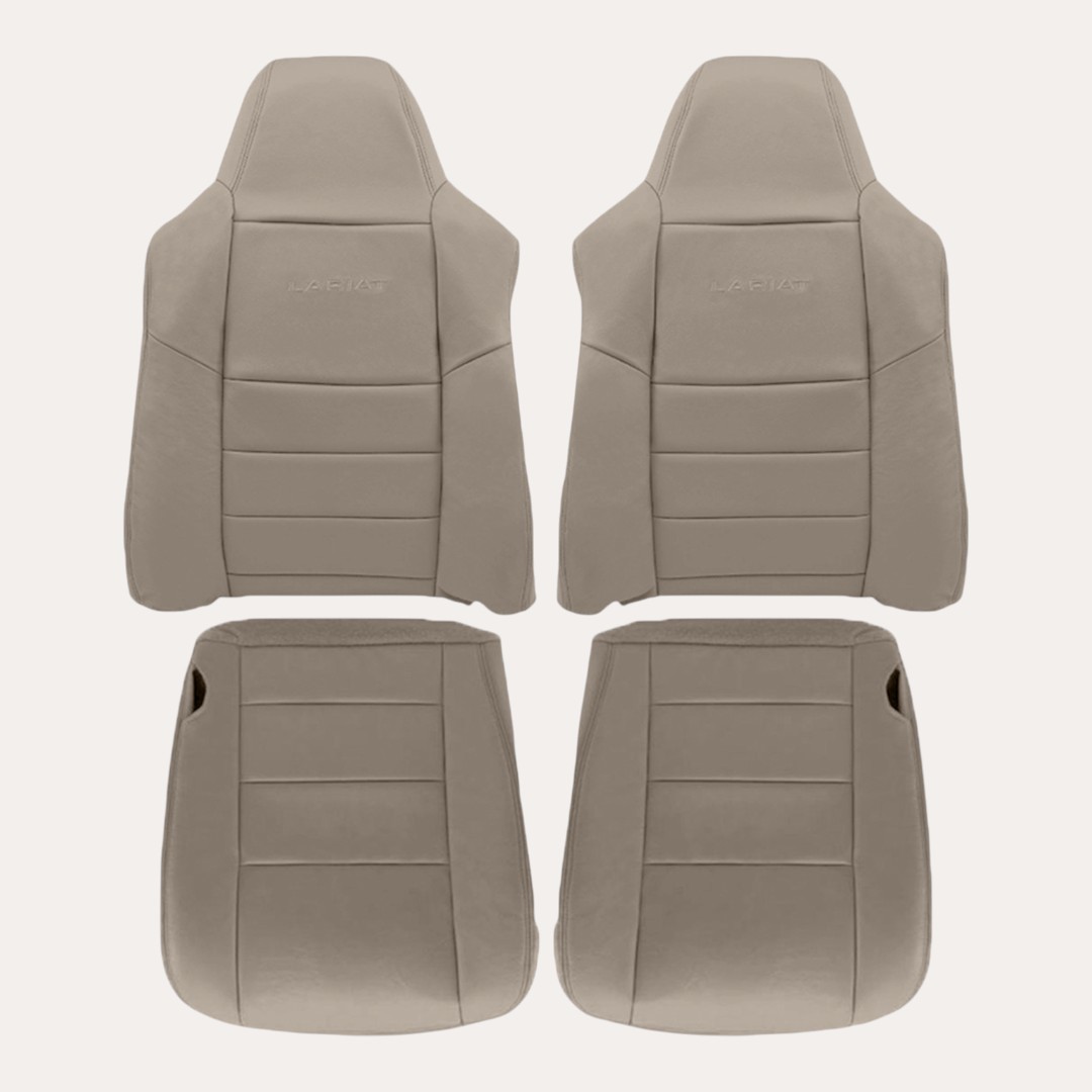 Ford F250 F350 2002-2007 Lariat Crew Cab – Exact Match Replacement Seat Cover (Leather)
